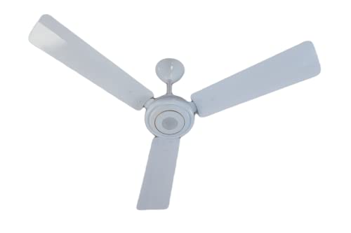 Image of Emerald 1200 mm BLDC ceiling fan with remote and energy saving technology with 2 years warranty White colour emerald model no : 48WE