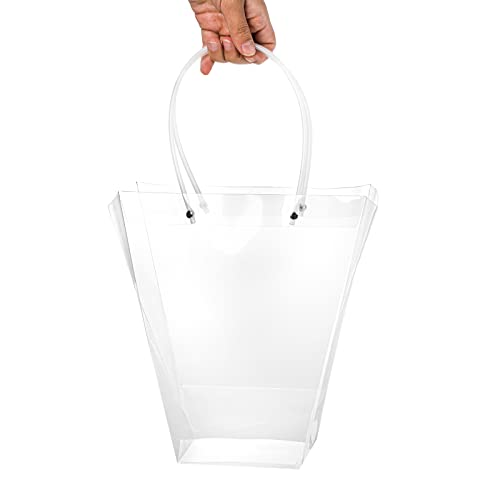 Sac pour bouquet de fleurs avec longues poignées pour un transport stable et facile