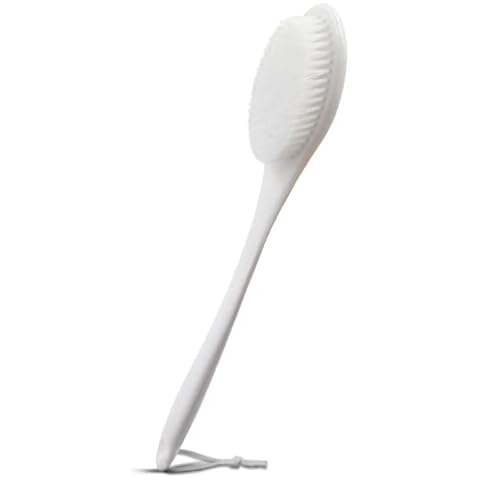 Prounion Bath Brush with Plastic Long Handle, Back Cleaning Brush, Back Dry Scrubber Exfoliating Cellulite Brush for Shower, Bath & Shower Body Brush for Men and Women Cover