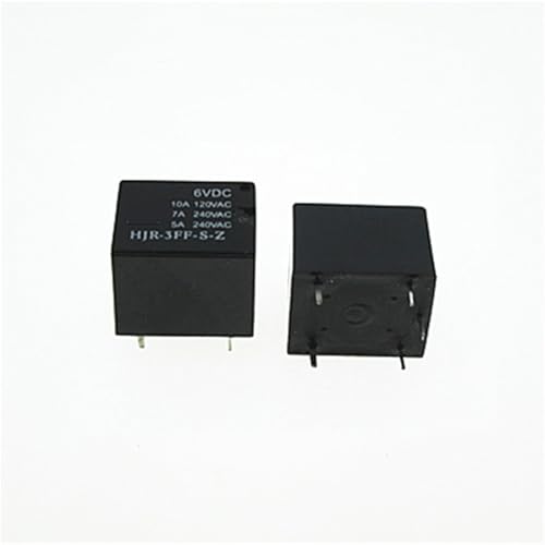 Relé de 24 V HJR-3FF-SZ-24VDC de potencia CC 10A y 5 pines