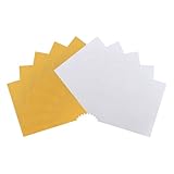 SECFOU 200 Stück Aluminiumfolie Schokoladenverpackungen Dekoratives Bonbonpapier für Selbstgemacht Schokolade und Süßigkeiten Verpackung