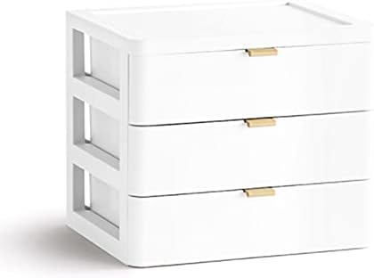 化粧品オーガナイザー引き出しメイクアップオーガナイザーボックスデスクストレージボックスプラスチックドキュメント雑貨ホルダー化粧品収納