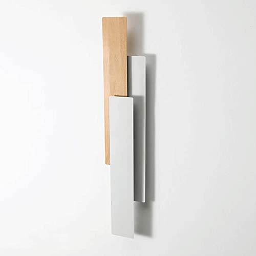Lámpara de pared de madera ultrafina para solucionar zonas oscuras en pasillos 8