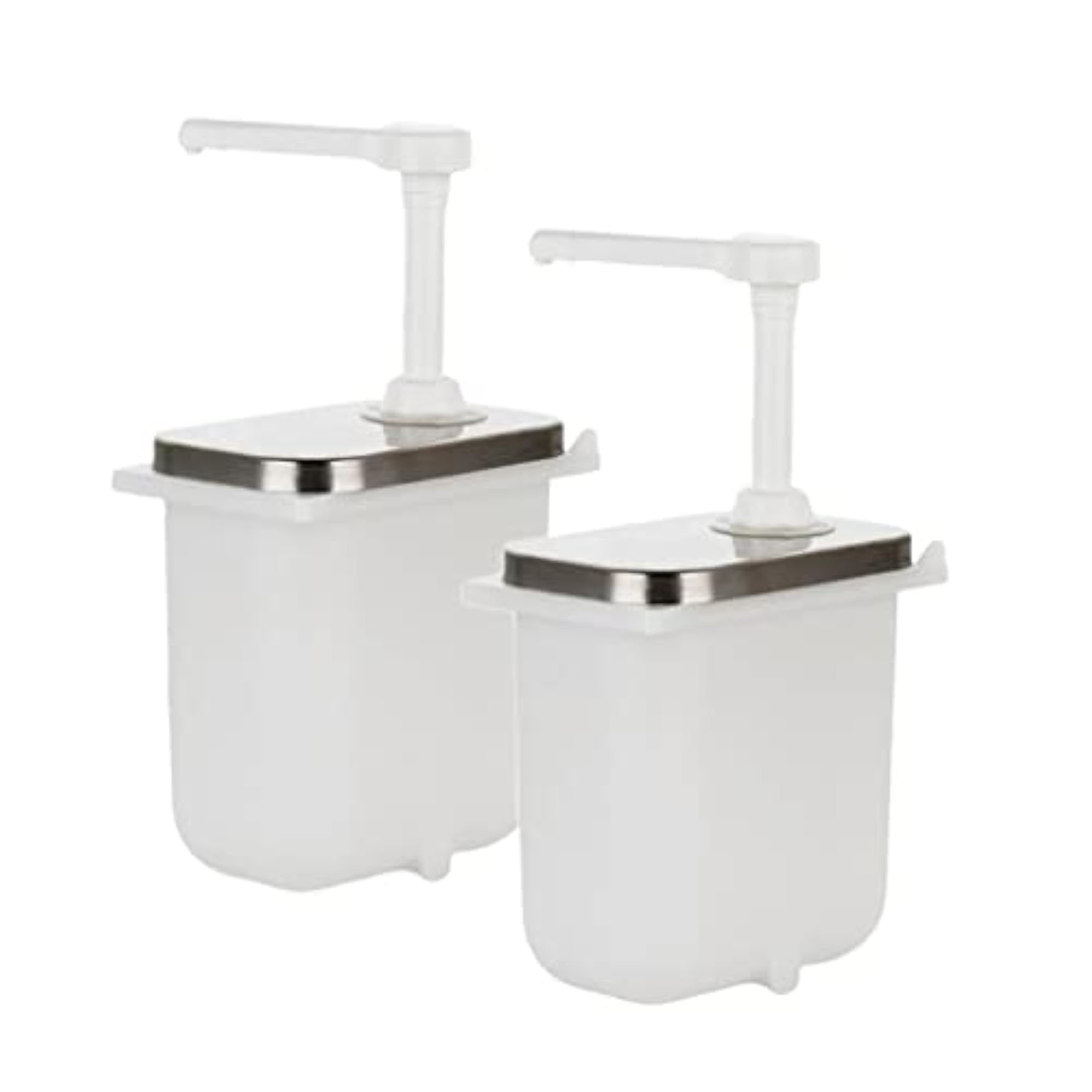 BNF® 2 Pcs Sauce Pump Dispenser, 0.5 Gallon
