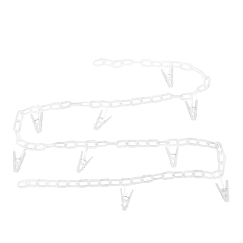 Milisten 1 Juego Organizador de Peluches con Clips Soporte de Pared para Juguetes Gorro y Calcetines de Almacenamiento Práctica y Duradera para Habitaciones Infantiles