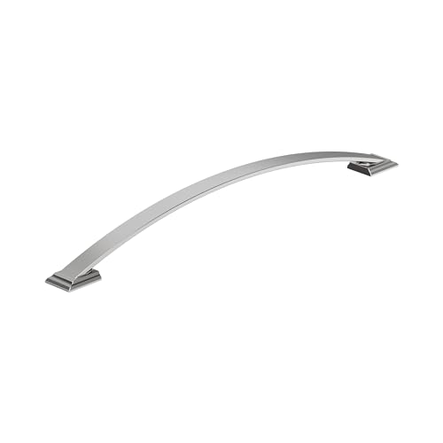 Image of Amerock Candler 12-5 /8 inch (320mm) Center-to-Center Polished Chrome Cabinet Pull, BP2935326