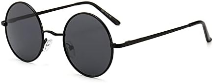 Lunettes de Soleil Polarisées Ronde Homme Femme UV400 Lunettes Ré...