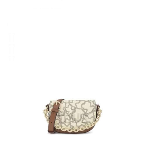 TOUS Mini bandolera media luna 2002186843 camel