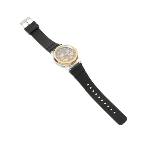 Imagen de Healvian Reloj de Cuarzo con Diseño de Motivo de Mariposas Correa de Silicona Estilo Elegante para Mujer para Uso Diario y Ocasiones Especiales