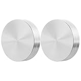 Plateau tournant en verre avec roulement intégré – idéal pour créer une table à manger pivotante et plus pratique pour dîner. support pivotant robuste