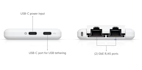 Image of Ubiquiti UniFi UTR Travel Router (Power Adapter NOT Included), Ultra-Slim