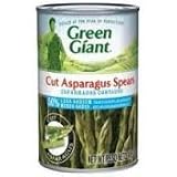Green Giant Cut Asparagus, Low Salt, 14.5-Ounce (Pack of 6)