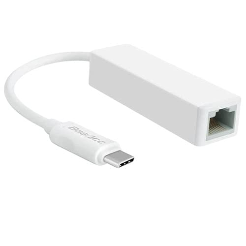 Adaptateur RJ45 USB Type-C DLH DY-TU2725W - Connecteur Ethernet Blanc
