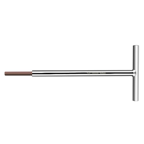 YUXITA Herramienta de mano en forma de T, llave hexagonal con mango en T, llave extendida en T para trabajos mecánicos de 3/4/5/6/8/10 mm