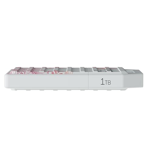 Image of WD Black C50 Storage Expansion Card for Gaming, Floral Fusion (Officially Licensed, Quick Resume, Velocity Architecture, 1 Month Game Pass, 1 Month Discord Nitro)