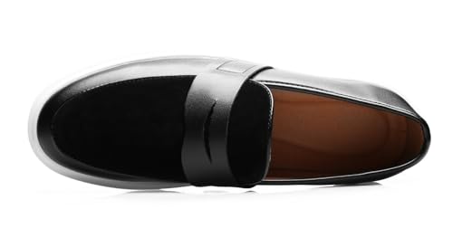 Men's Loafers Casual Dress Slip On Stylish Penny Loafers Fashion Business Prom Wedding Comfortable Walking Shoes for Men3