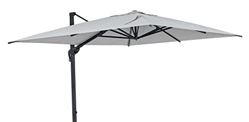  Bizzotto Ombrellone Braccio Ines 3x4 Ant-Grigio Chiaro T cod.0795606