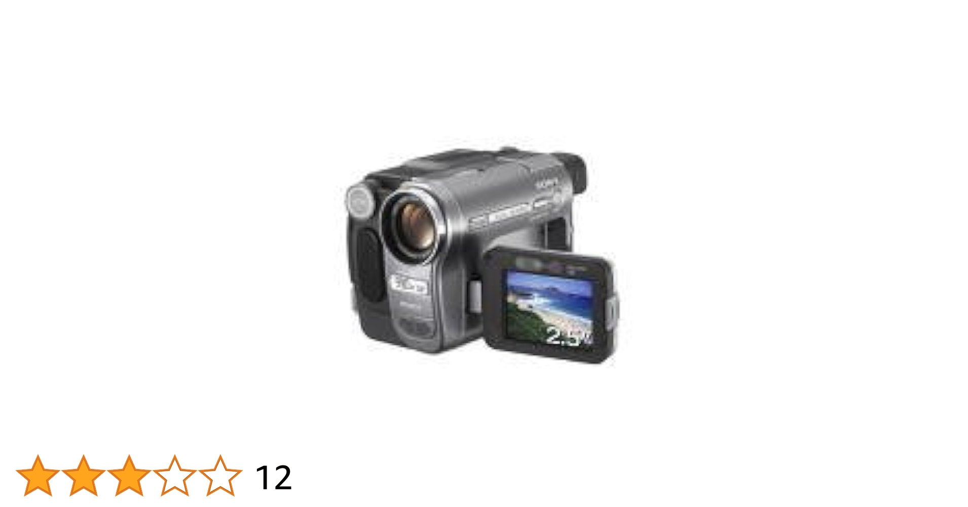 訳あり SONY VideoHi8 Handycam DCR-TRV80 ⑦ Sony CCD-TRV80 Stereo HI8 8mm Video camera Camcorder VCR
