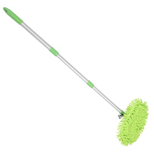 ERINGOGO Fregona De Limpieza para Coche y Hogar Mopas Retráctiles para Limpieza De Baño y Superficies Interiores Fregona con Varilla Tres