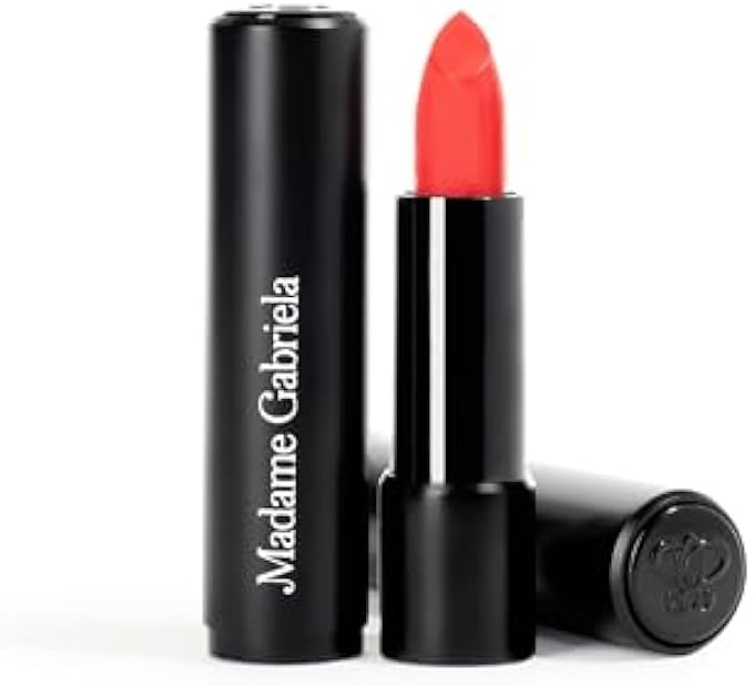 Coral Red Lipstick - Infused with Manuka Honey, Shea Butter, and Oils - Clean, Moisturizing, Natural - Cruelty-Free, Paraben-Free - Unique for All Skin Tones - Mexico City at 9
