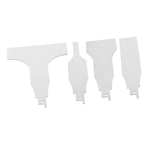 NUOBESTY 4 Piezas Herramientas de Limpieza Cortadores de Cuchillas de Reciprocating Saw sin Logo Proyectos de Construcción y Renovación