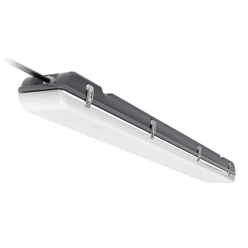 Koda 46” LED Shop Light, 3800 Lumens, 4000K Daylight, Motion Sensor, IP65 Weatherproof, Indoor & Outdoor, Energy Efficient, Easy Install, Hanging or Surface Mount, Ideal for Garage & Workspace