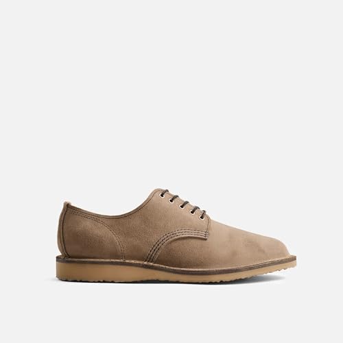 Image of Red Wing Shoes Heritage Weekender Oxford Men Shoe, Roughout Waterproof Leather