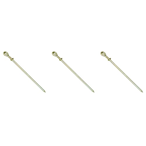 Bloepum 3X Ground Rod, Ground Rod, Industrial Grade Steel Galvanized Copper Bonded Ground Rod, Excellent Tool -18 Inch