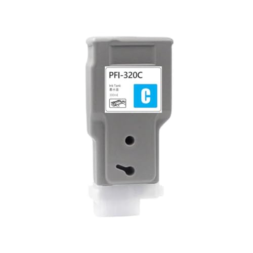 Cartouche PFI 320 encre cyan 300ml pour résoudre les pannes de traceur TM-300