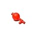 Fischer Technical Company FLIP-001, Flip Safety Pipette Filler, Red, Pack of 20 pcs