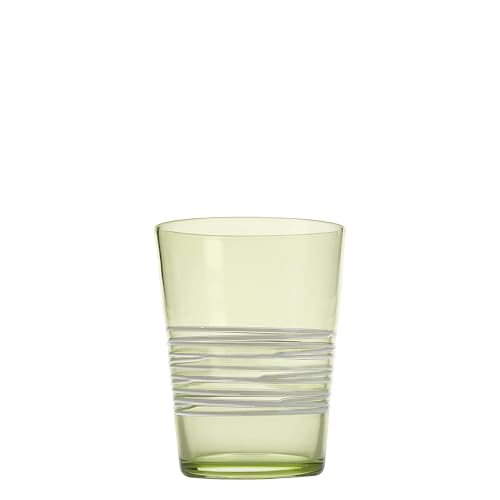 Zafferano Filante tumbler coloured glass - Zafferano Green apple