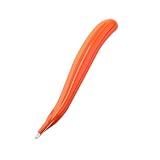 Professional Magnetic Staple Remover, 1 Pack Puller Rubberized Staples Remove Tool for School Office Home (Orange)