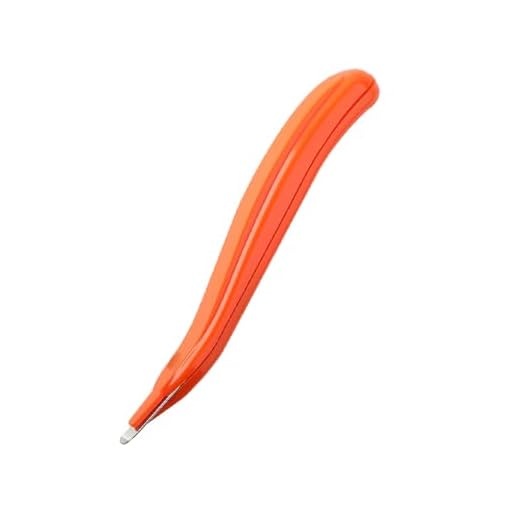 Professional Magnetic Staple Remover, 1 Pack Puller Rubberized Staples Remove Tool for School Office Home (Orange)