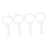 KONTONTY 4pcs Housing Wrench Filter Canister Spanner Tool for Easy Installation and Removal Heavy Duty Design for Use