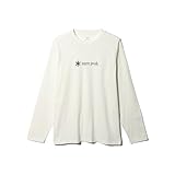 [スノーピーク] Tシャツ ロンT Soft Cotton Logo Long Sleeve T-Shirt size M WHITE SW-25SU401フェス キャンプ アウトドア