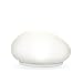 LampLust Small Solar Rock Path Light - Frosted Glass Stone with White LED, Dawn to Dusk Timer, for Garden, Yard and Walkway - Batteries Included
