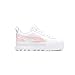 PUMA Kids Girls Mayze Sweater Weather Platform Lace Up Sneakers Shoes - Pink, White - Size 6 M