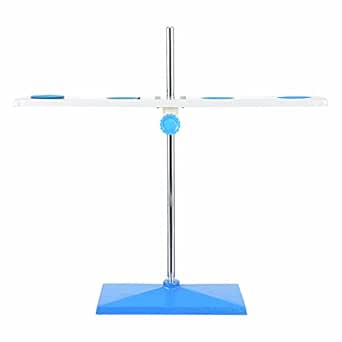 JECOMPRIS 4-Hole Iron Funnel Rack Holder Laboratory Funnel Stand ...