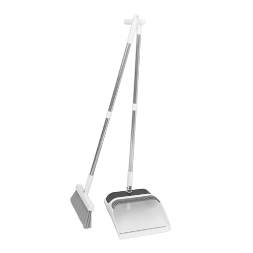 Didiseaon Escoba y Recogedor De Cocina Juego De Limpieza Cerdas Suaves Resistente
