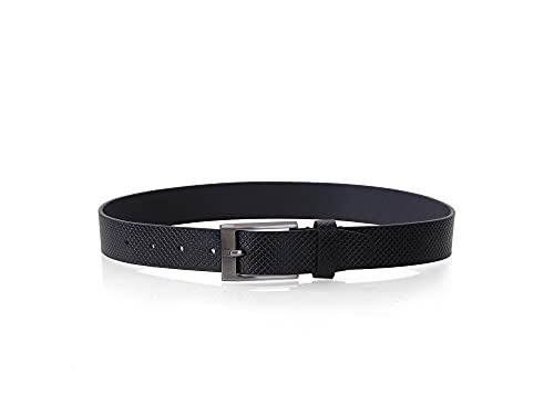 Image of Genuine Leather Belt for Kids, Black /Brown Colour Adjustable Belt with Metal Buckle, Belt for Formal, Casual & Jeans Wear, Waist 20-24-28-30 Inch 3|5|7|9|11 Yrs