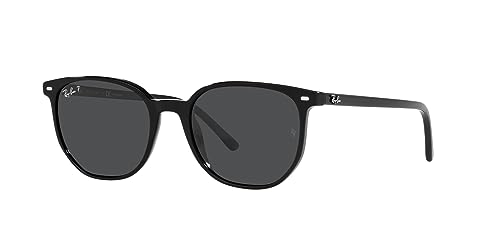 Image of Ray Ban Sunglasses for Women and Men - Elliott 0RB2197 - Designer Sunglasses with High-Bridge Fit and Crystal Lenses, Size 52