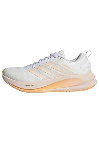 adidas Mujer Supernova Ease 2 Running Shoes, FTWR White/Acid Orange/Thermal Chrome, 40 EU