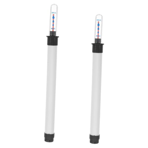 Toyvian 2個 植物用耐久製水位計 観葉植物鉢土壌水量表示器 水不足リマインダー付き 多対応簡単設置ガーデニングツール