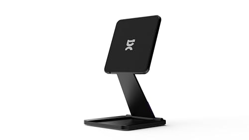 Espresso Displays Stand Pro Bureau Noir 17" pour le télétravail organisé