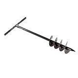 Oypla Post Hole Fence Manual Hand Drill Digger Earth Auger 150mm 6' Diameter