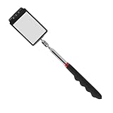 Telescopic Inspection Mirror ，Telescopic lamp Inspection Mirror, 360 Rotating lamp Inspection Mirror, Mechanics Mirror, Inspection Mirror, car Inspection Mirror