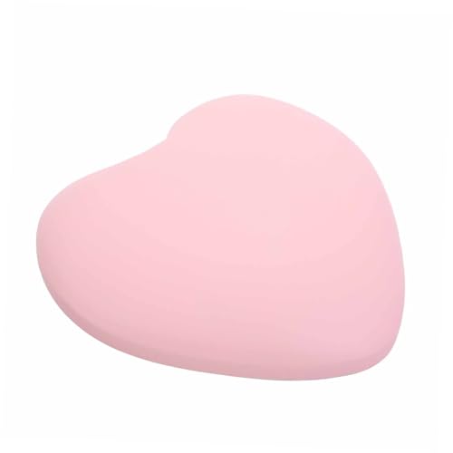 NOLITOY 美甲用ピンク愛心型ソフト手枕 手首負担軽減の傾斜クッション ネイルテックとサロン対応 持ち運び可能で快適なマニ サポート