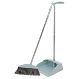 VOSAREA Dust Pan and Broom for Home College Dorm Office Long Handle Cleaning Set