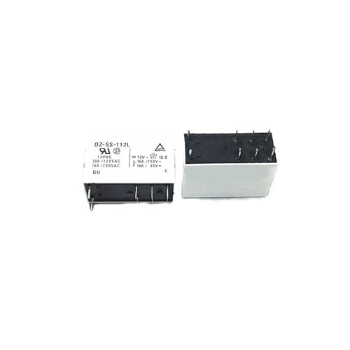 Relé 12V OZ-SS-112L evita sobrecalentamiento en circuitos sustituye modelo OZ-SH-112L1