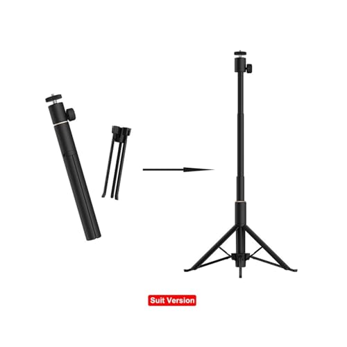 Support de projecteur portable double modèle bureau et sol avec vis 1/4 réglable - 3